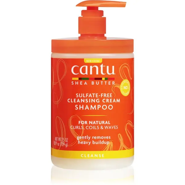 CANTU CANTU Shea Butter Cleansing Shampoo čistilni šampon za kodraste lase 709 g