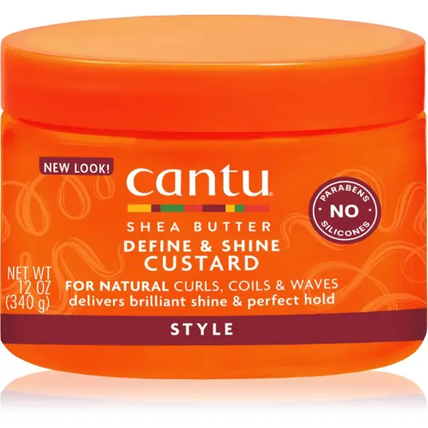 CANTU CANTU Shea Butter Custard gel za lase za obliko 354 ml