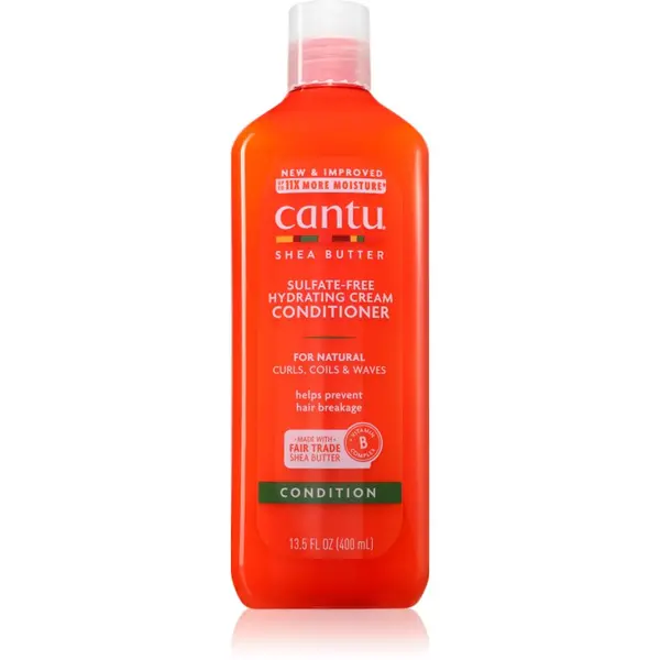 CANTU CANTU Shea Butter Hydrating Cream Conditioner kremasti balzam za lase za intenzivno vlažnost 400 ml