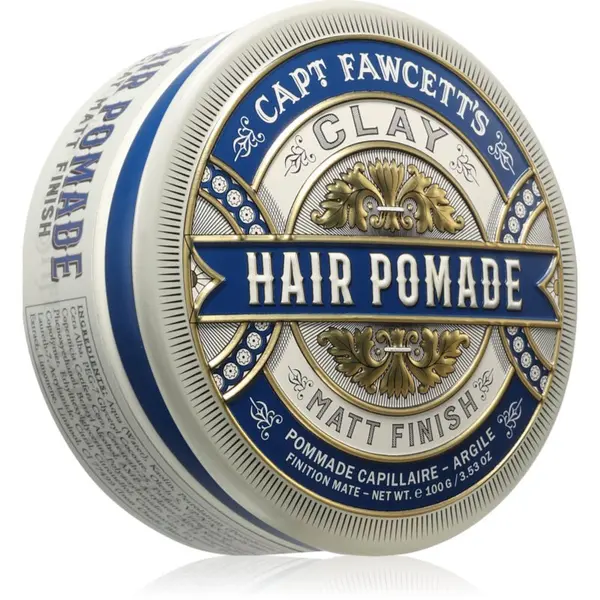 Captain Fawcett Captain Fawcett Clay Hair Pomade pomada za lase z mat učinkom za moške 100 g