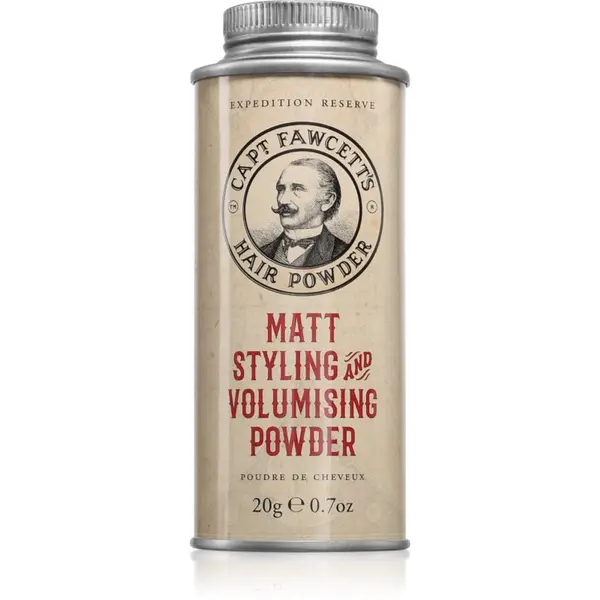 Captain Fawcett Captain Fawcett Expedition Reserve Matt Styling Volumising Powder puder za lase mat 20 g