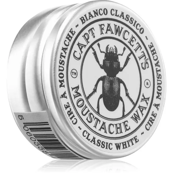 Captain Fawcett Captain Fawcett Moustache Wax Bianco Classico vosek za brke 15 ml
