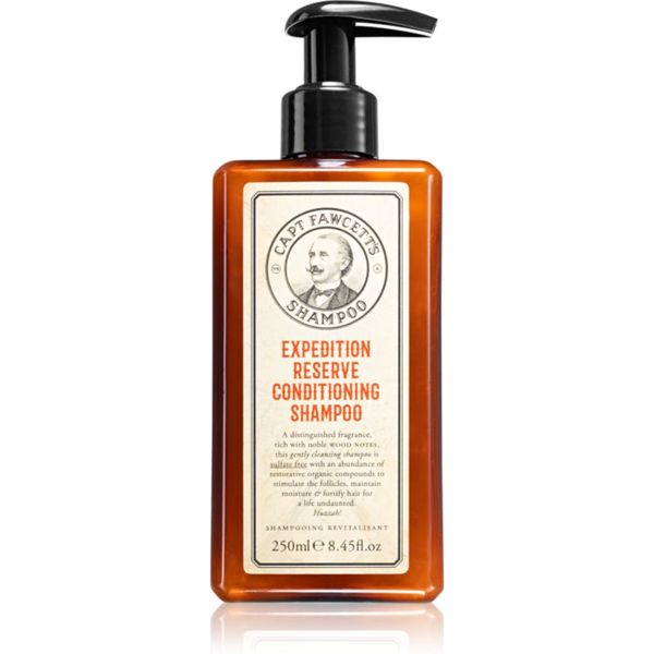 Captain Fawcett Captain Fawcett Shampoo Expedition Reserve vlažilni in zaščitni šampon za moške 250 ml