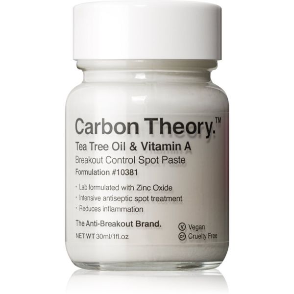 Carbon Theory Carbon Theory Tea Tree Oil & Vitamin A lokalna nega proti aknam 30 ml