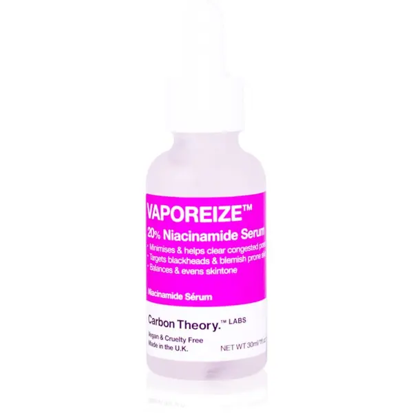 Carbon Theory Carbon Theory Vaporeize 20% Niacinamide Serum serum za obraz z niacinamidom in cinkom 30 ml