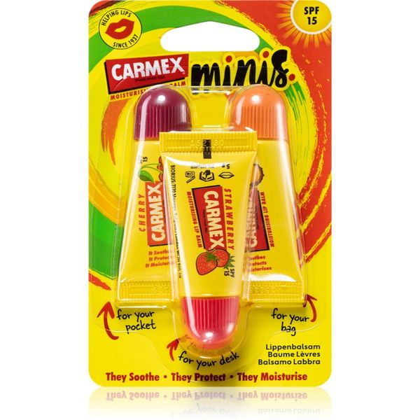 Carmex Carmex Minis Potovalni set(za suhe ustnice) SPF 15