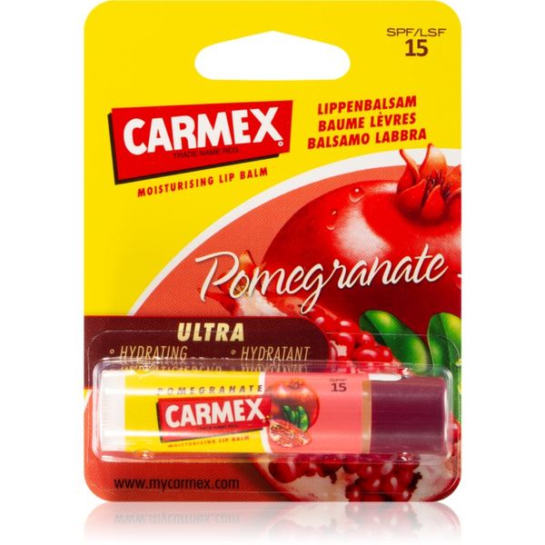 Carmex Carmex Pomegranate vlažilni balzam za ustnice v paličici SPF 15 4.25 g