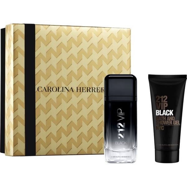 Carolina Herrera CAROLINA HERRERA 212 VIP Black darilni set za moške