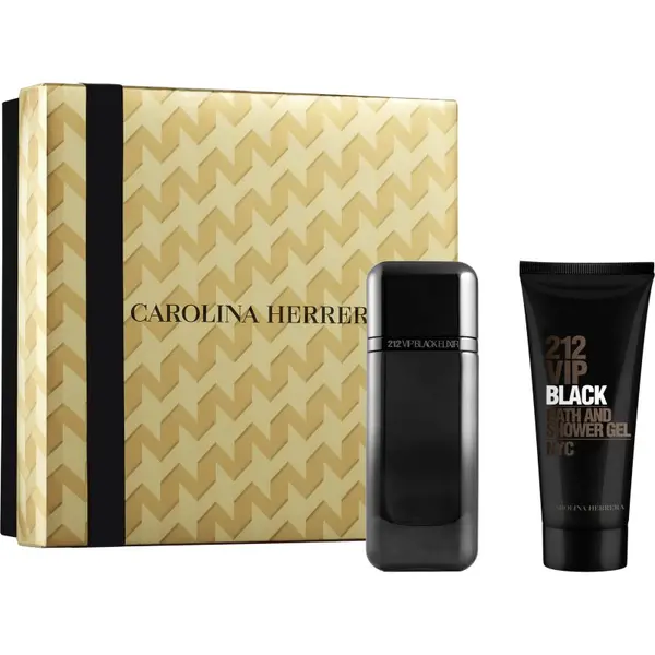 Carolina Herrera CAROLINA HERRERA 212 VIP Black Elixir darilni set za moške