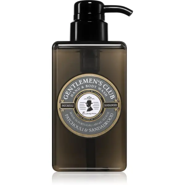 Castelbel Castelbel Gentlemen's Club Patchouli & Sandalwood luksuzno tekoče milo za roke in telo 450 ml