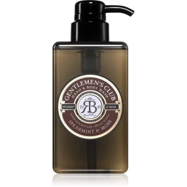 Castelbel Castelbel Gentlemen's Club Spearmint & Moss luksuzno tekoče milo za roke in telo 450 ml
