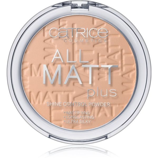 Catrice Catrice All Matt Plus matirajoči puder odtenek 025 Sand Beige 10 g