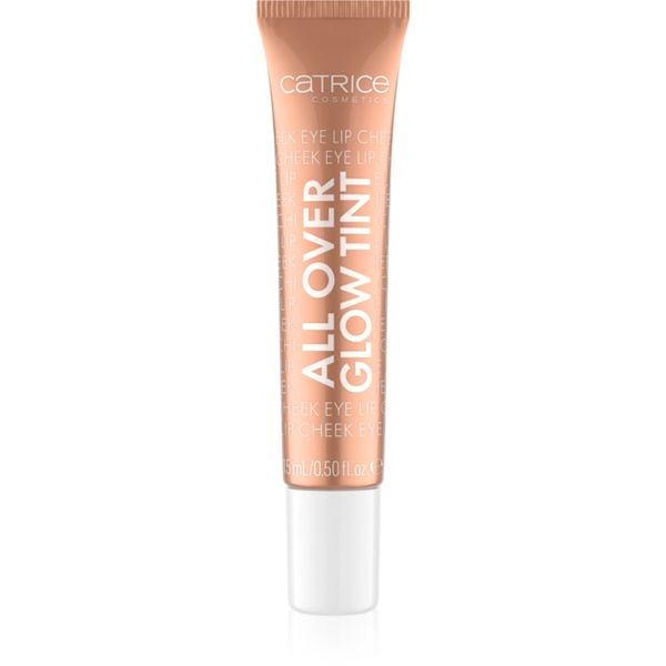 Catrice Catrice All Over Glow Tint večnamensko ličilo za oči, ustnice in obraz odtenek 040 Bronze It 15 ml
