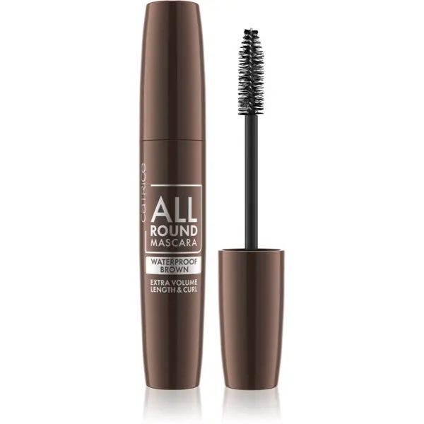 Catrice Catrice Allround maskara za podaljšanje, vihanje in volumen trepalnic vodoodporna odtenek 020 Brown 12 ml