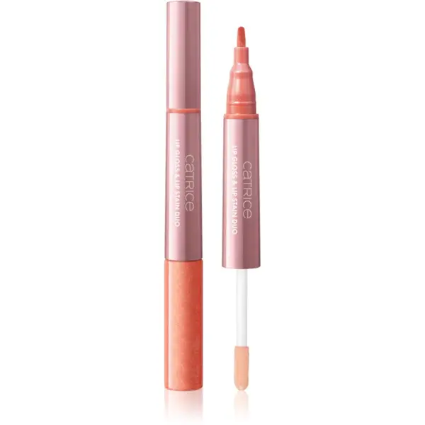 Catrice Catrice Brides & Besties dolgoobstojni sijaj za ustnice odtenek C01 Apricot Promise 4.9 ml