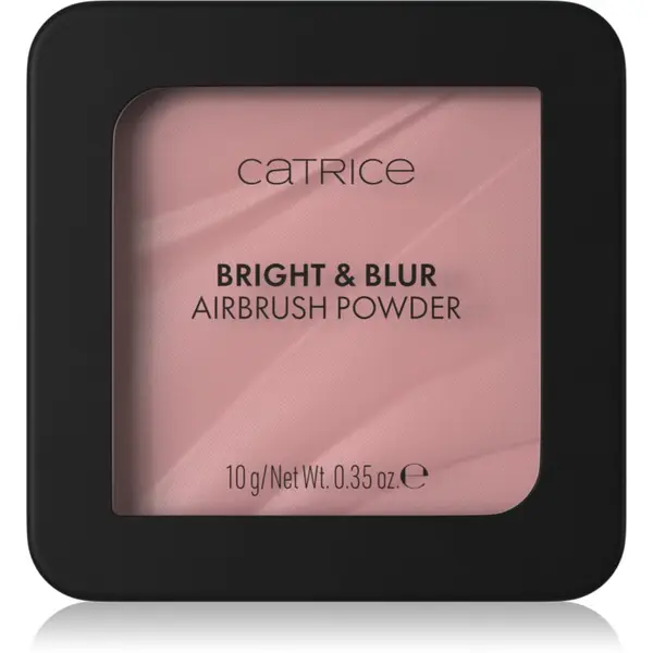 Catrice Catrice Bright & Blur Airbrush Powder fiksacijski puder s posvetlitvenim učinkom odtenek 010 Pink Luminance 10 g