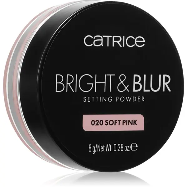 Catrice Catrice Bright & Blur posvetlitveni puder v prahu odtenek 020 Soft Pink 8 g