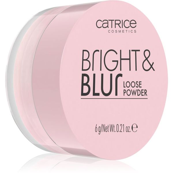 Catrice Catrice Bright & Blur transparentni puder v prahu odtenek Soft Pink 4 g