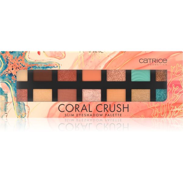 Catrice Catrice Coral Crush paleta senčil za oči 10,6 g