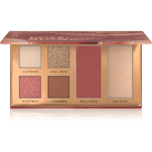 Catrice Catrice Cozy Glow paleta za obraz in oči 10 g