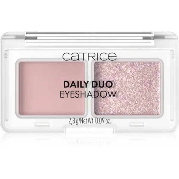 Catrice Catrice Daily Duo Eyeshadow duo senčila za oči odtenek 020 On The Go Rosé 2.8 g