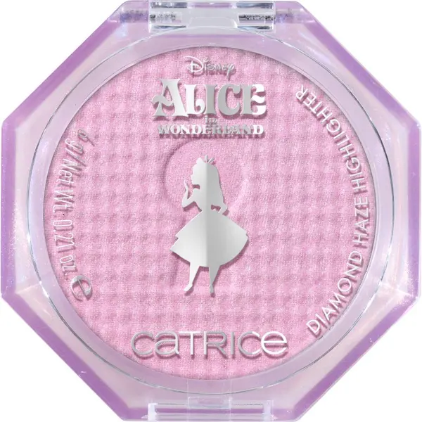 Catrice Catrice Disney Alice in Wonderland kompaktni pudrasti osvetljevalec z multikromatskim učinkom odtenek C01 Dream Bigger! 6 g