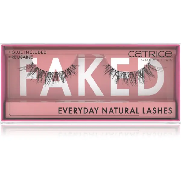 Catrice Catrice Faked umetne trepalnice z lepilom Everyday Natural 2 kos