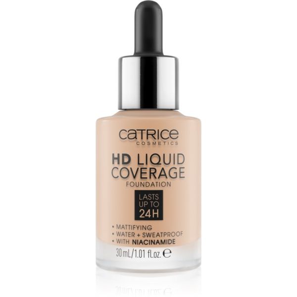 Catrice Catrice HD Liquid Coverage tekoči puder odtenek 030 Sand Beige 30 ml