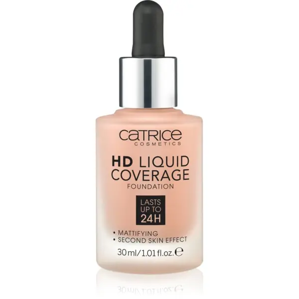 Catrice Catrice HD Liquid Coverage tekoči puder odtenek 040 Warm Beige 30 ml