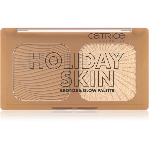 Catrice Catrice Holiday Skin posvetlitvena in bronz paleta 5,5 g