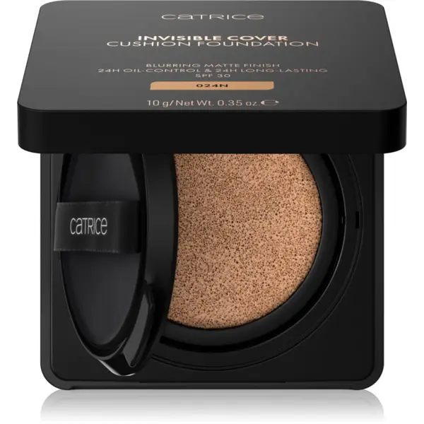 Catrice Catrice Invisible Cover Cushion Foundation matirajoči tekoči puder v gobici SPF 30 odtenek C042C 10 g