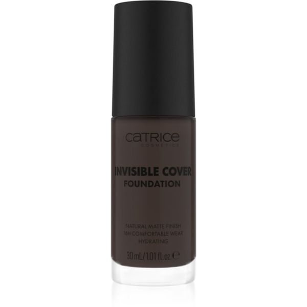 Catrice Catrice Invisible Cover Foundation prekrivni tekoči puder z mat učinkom odtenek 100N 30 ml