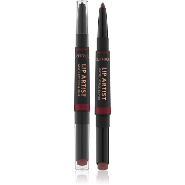 Catrice Catrice Lip Artist Matte Lipstick & Liner šminka + svinčnik za ustnice z mat učinkom odtenek 040 Sisters By Heart 1.74 g