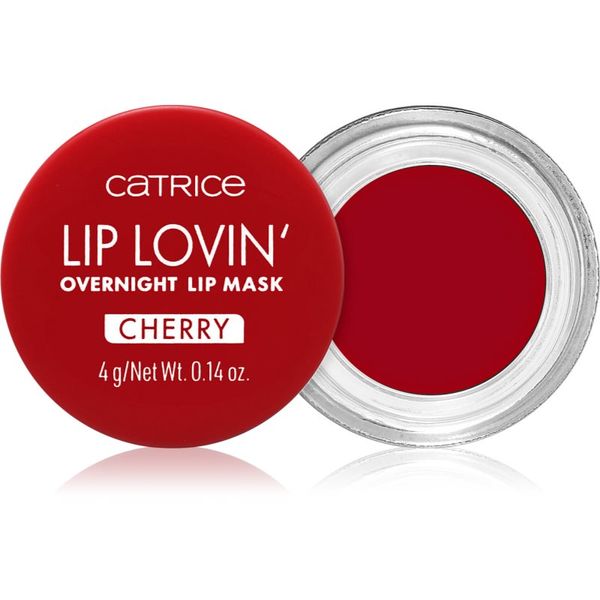 Catrice Catrice Lip Lovin' vlažilna maska za ustnice za noč odtenek 020 Cherry Pop 4 g