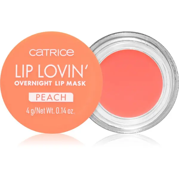 Catrice Catrice Lip Lovin' vlažilna maska za ustnice za noč odtenek 030 Feelin' Peachy 4 g