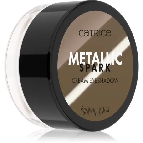 Catrice Catrice Metallic Spark kremasto senčila za oči za bleščeč sijaj odtenek 020 Diamond Dust 4 g
