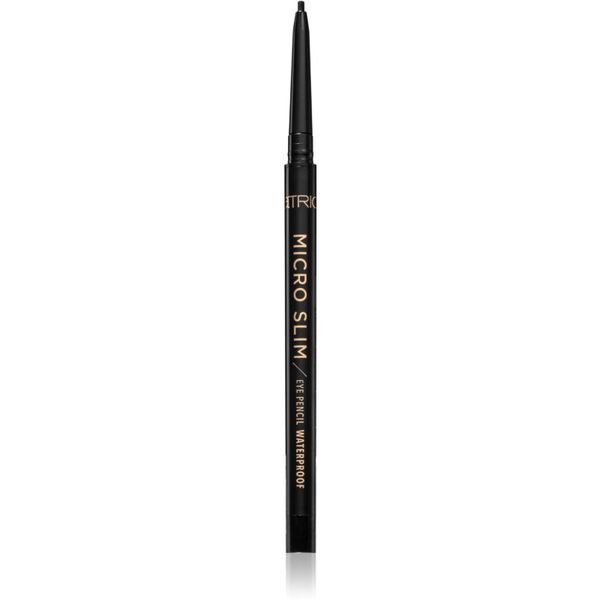 Catrice Catrice Micro Slim vodoodporni svinčnik za oči odtenek 010 Black Perfection 0.05 g