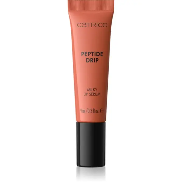 Catrice Catrice Peptide Drip Milky Lip Serum negovalni sijaj za ustnice s peptidi odtenek C020 Feelin' Peachy 9 ml