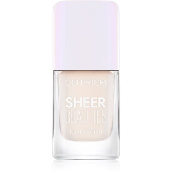 Catrice Catrice Sheer Beauties lak za nohte odtenek 010 - Milky Not Guilty 10,5 ml