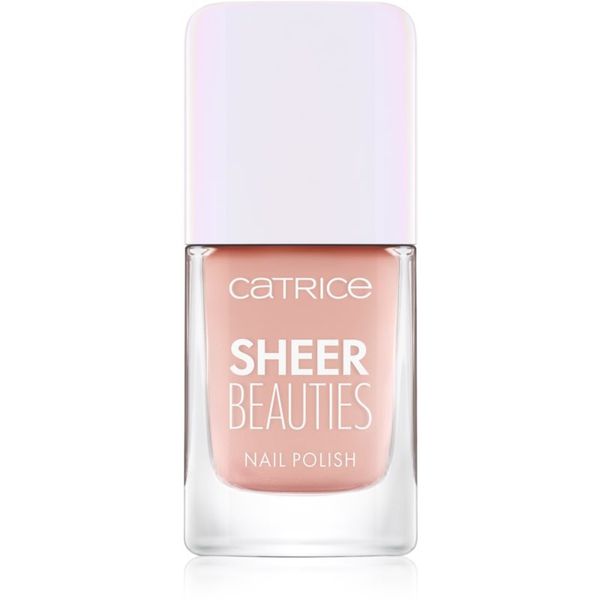 Catrice Catrice Sheer Beauties lak za nohte odtenek 070 - Nudie Beautie 10,5 ml