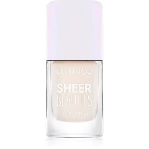 Catrice Catrice Sheer Beauties Nail Polish lak za nohte odtenek 010 - Milky Not Guilty 10.5 ml