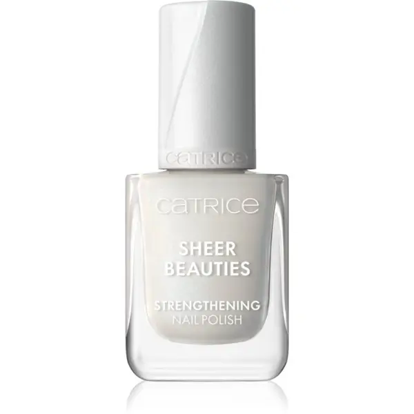 Catrice Catrice Sheer Beauties Strengthening Nail Polish lak za krepitev nohtov odtenek 010 Milky Not Guilty 10.5 ml