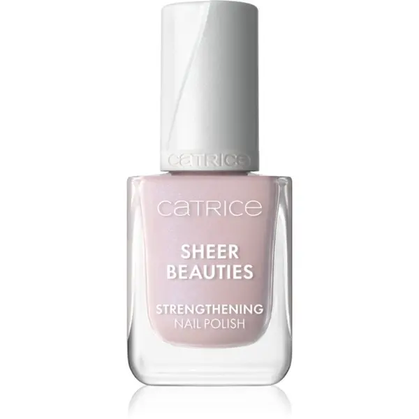 Catrice Catrice Sheer Beauties Strengthening Nail Polish lak za krepitev nohtov odtenek 030 Barely Blushed 10.5 ml