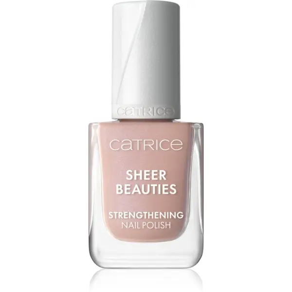 Catrice Catrice Sheer Beauties Strengthening Nail Polish lak za krepitev nohtov odtenek 060 Nudie Beautie 10.5 ml