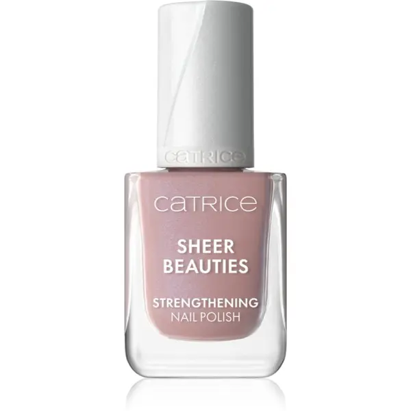 Catrice Catrice Sheer Beauties Strengthening Nail Polish lak za krepitev nohtov odtenek 070 Dusty Romance 10.5 ml