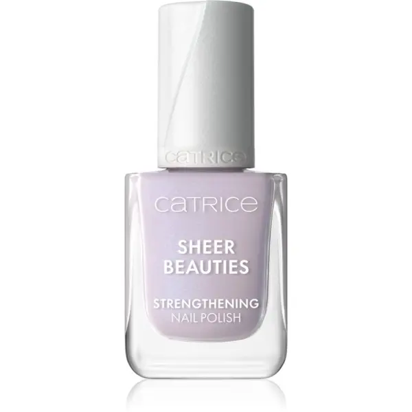 Catrice Catrice Sheer Beauties Strengthening Nail Polish lak za krepitev nohtov odtenek 080 Lavender Whispers 10.5 ml