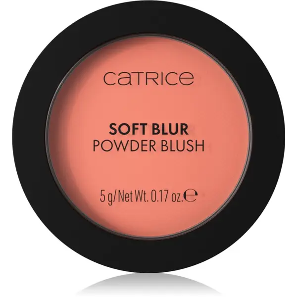 Catrice Catrice Soft Blur Powder Brush rdečilo v prahu z mat učinkom odtenek 010 Lychee Lush 5 g