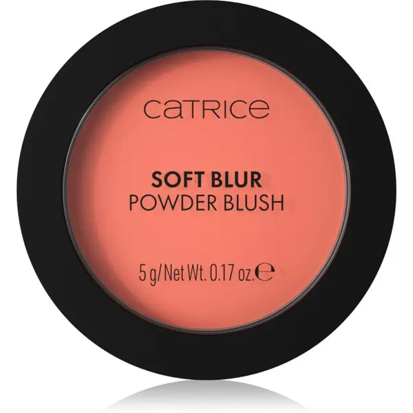 Catrice Catrice Soft Blur Powder Brush rdečilo v prahu z mat učinkom odtenek 020 Coral Cloud 5 g