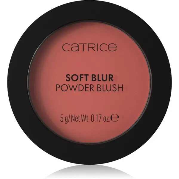 Catrice Catrice Soft Blur Powder Brush rdečilo v prahu z mat učinkom odtenek 060 Berry me later! 5 g