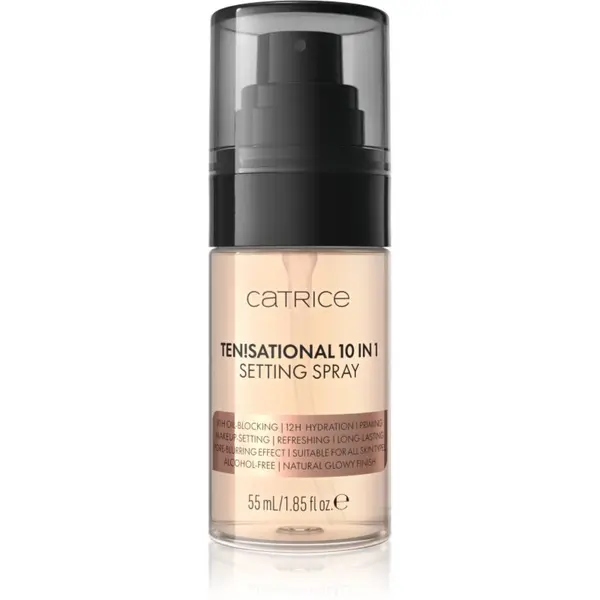 Catrice Catrice Ten!sational 10 in 1 pršilo za fiksiranje make-upa z vlažilnim učinkom 55 ml